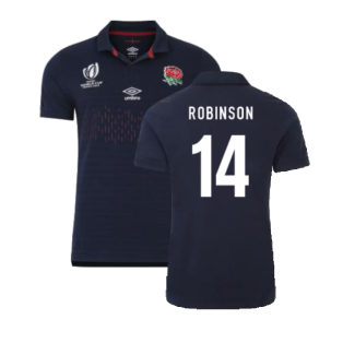 England RWC 2023 Alternate Classic Rugby Jersey (Robinson 14)
