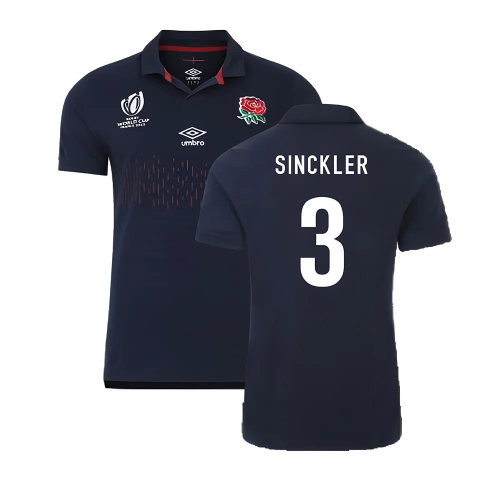 England RWC 2023 Alternate Classic Rugby Jersey (Sinckler 3)