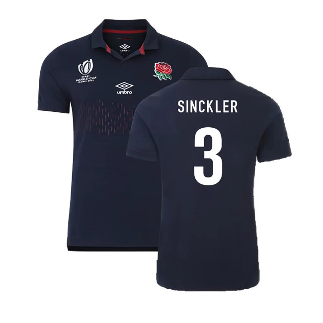 England RWC 2023 Alternate Classic Rugby Jersey (Sinckler 3)