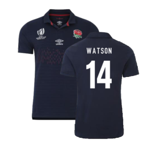 England RWC 2023 Alternate Classic Rugby Jersey (Watson 14)