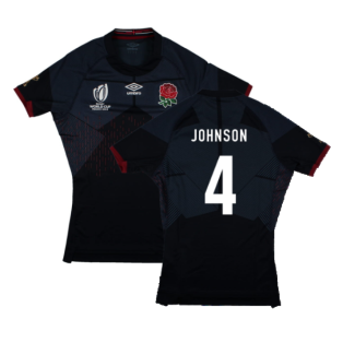 England RWC 2023 Alternate Pro Rugby Shirt (Johnson 4)