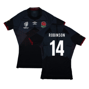 England RWC 2023 Alternate Pro Rugby Shirt (Robinson 14)