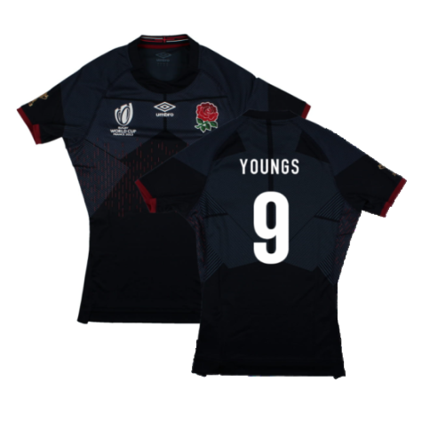 England RWC 2023 Alternate Pro Rugby Shirt (Youngs 9)
