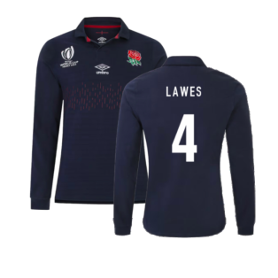 England RWC 2023 Alternate Rugby LS Classic Shirt (Lawes 4)