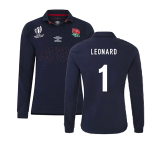 England RWC 2023 Alternate Rugby LS Classic Shirt (Leonard 1)