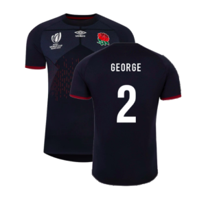 England RWC 2023 Alternate Rugby Shirt (Kids) (George 2)