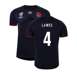 England RWC 2023 Alternate Rugby Shirt (Kids) (Lawes 4)