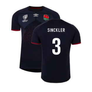 England RWC 2023 Alternate Rugby Shirt (Kids) (Sinckler 3)