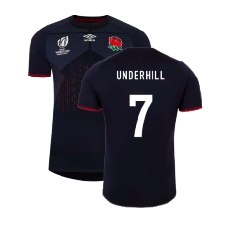 England RWC 2023 Alternate Rugby Shirt (Kids) (Underhill 7)