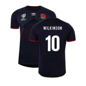 England RWC 2023 Alternate Rugby Shirt (Kids) (Wilkinson 10)