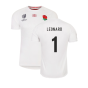England RWC 2023 Home Pro Rugby Jersey (Leonard 1)