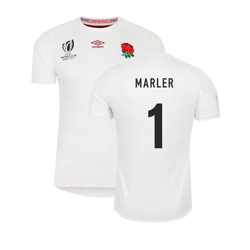 England RWC 2023 Home Pro Rugby Jersey (Marler 1)