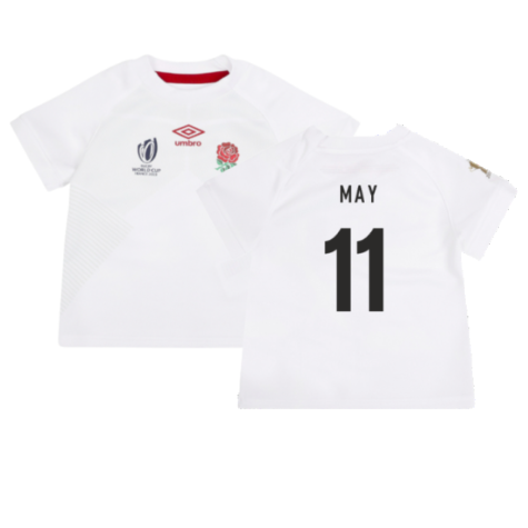 England RWC 2023 Home Replica Rugby Baby Kit (May 11)