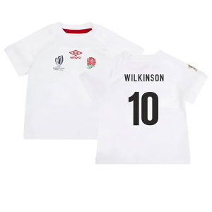 England RWC 2023 Home Replica Rugby Baby Kit (Wilkinson 10)
