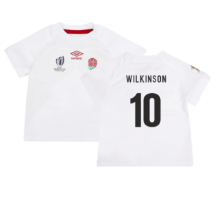 England RWC 2023 Home Replica Rugby Baby Kit (Wilkinson 10)