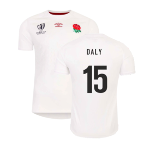 England RWC 2023 Home Replica Rugby Shirt (Daly 15)