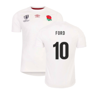 England RWC 2023 Home Replica Rugby Shirt (Ford 10)