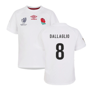 England RWC 2023 Home Rugby Infant Kit (Dallaglio 8)