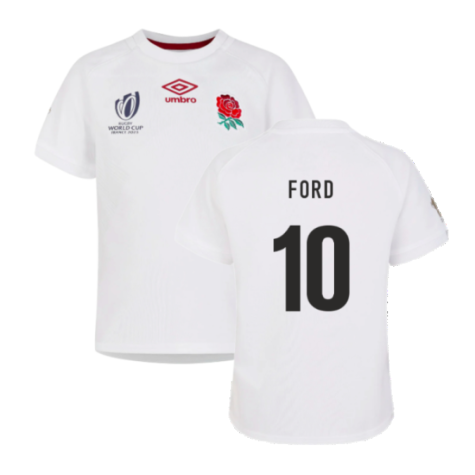 England RWC 2023 Home Rugby Infant Kit (Ford 10)