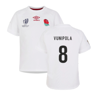 England RWC 2023 Home Rugby Infant Kit (Vunipola 8)