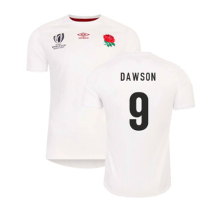 England RWC 2023 Home Rugby Jersey (Kids) (Dawson 9)