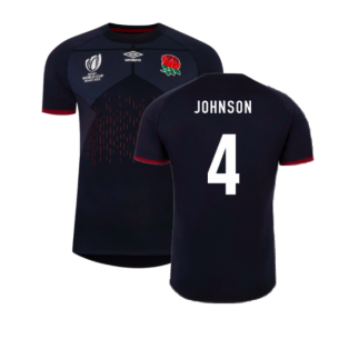 England RWC 2023 Rugby Alternate Jersey (Johnson 4)