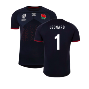 England RWC 2023 Rugby Alternate Jersey (Leonard 1)