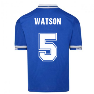 Everton 1994 Umbro Retro Football Shirt (Watson 5)