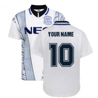 Everton 1995 Away Retro Shirt (Your Name)