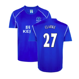Everton 2002 Retro Home Shirt (Clarke 27)