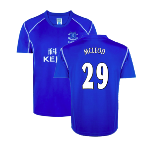 Everton 2002 Retro Home Shirt (McLeod 29)