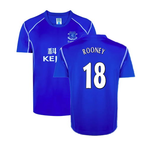 Everton 2002 Retro Home Shirt (Rooney 18) Everton 2002 Retro Home Shirt (Rooney 18)