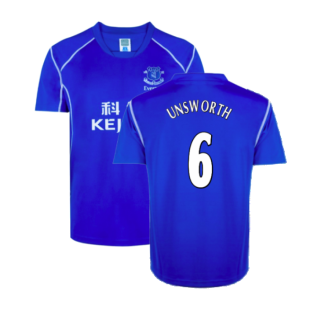 Everton 2002 Retro Home Shirt (Unsworth 6)