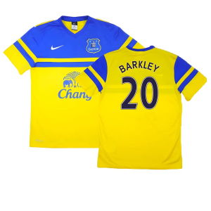 Everton 2013-14 Away Shirt (S) ((Excellent) S) (Barkley 20)