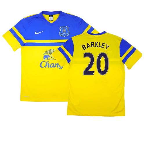 Everton 2013-14 Away Shirt (S) ((Excellent) S) (Barkley 20)