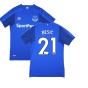 Everton 2017-18 Home Shirt (Good Condition) (L) (Besic 21)