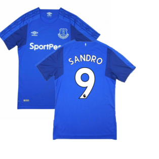 Everton 2017-18 Home Shirt (Good Condition) (L) (Sandro 9)