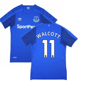 Everton 2017-18 Home Shirt (Good Condition) (L) (Walcott 11)