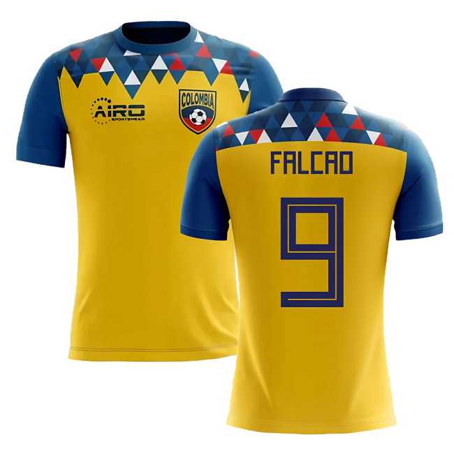 2025-2026 Colombia Concept Football Shirt (Falcao 9)