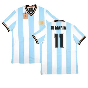 False Nein Argentina Home Vintage Shirt (DI MARIA 11)