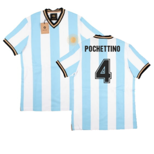 False Nein Argentina Home Vintage Shirt (POCHETTINO 4)