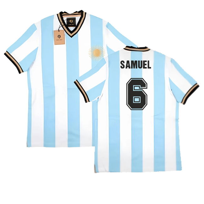 False Nein Argentina Home Vintage Shirt (SAMUEL 6)