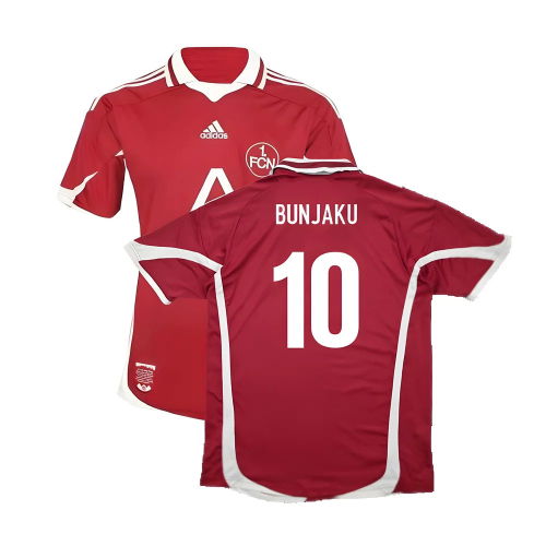 FC Nurnberg 2009-10 Home Shirt ((Excellent) XL) (Bunjaku 10)  FC Nurnberg 2009-10 Home Shirt ((Excellent) XL) (Bunjaku 10)