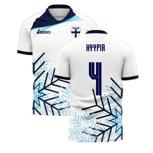 Finland 2025-2026 Home Concept Football Kit (Libero) (HYYPIA 4)