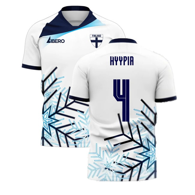 Finland 2025-2026 Home Concept Football Kit (Libero) (HYYPIA 4)