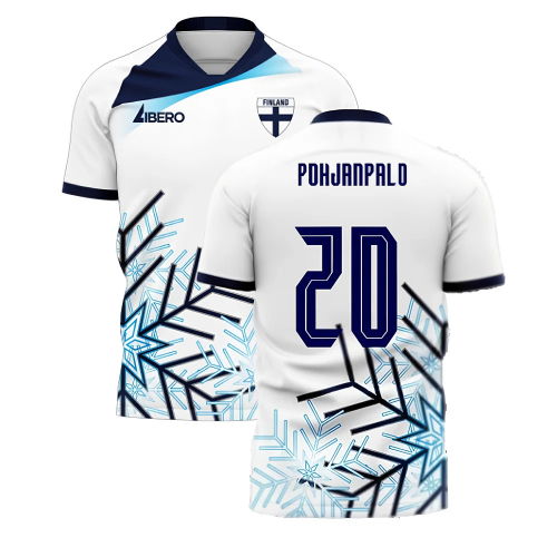 Finland 2025-2026 Home Concept Football Kit (Libero) (POHJANPALO 20)