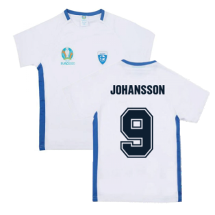 Finland 2021 Polyester T-Shirt (White) - Kids (JOHANSSON 9)
