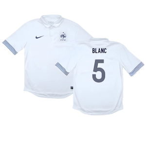 France 2012-13 Away Shirt ((Good) M) (BLANC 5)