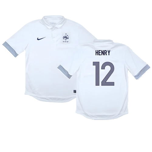 France 2012-13 Away Shirt ((Good) M) (HENRY 12)