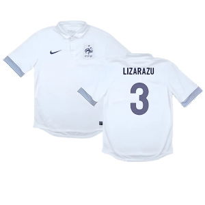 France 2012-13 Away Shirt ((Good) M) (LIZARAZU 3)